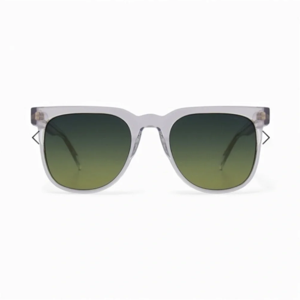 New KOMONO sunglasses Riviera Clear Gold Green Gradient
